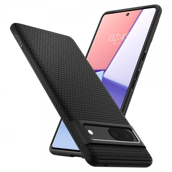 Spigen Google Pixel 7 Deksel Liquid Air Matte Black