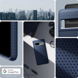 Spigen Google Pixel 7 Deksel Liquid Air Navy Blue