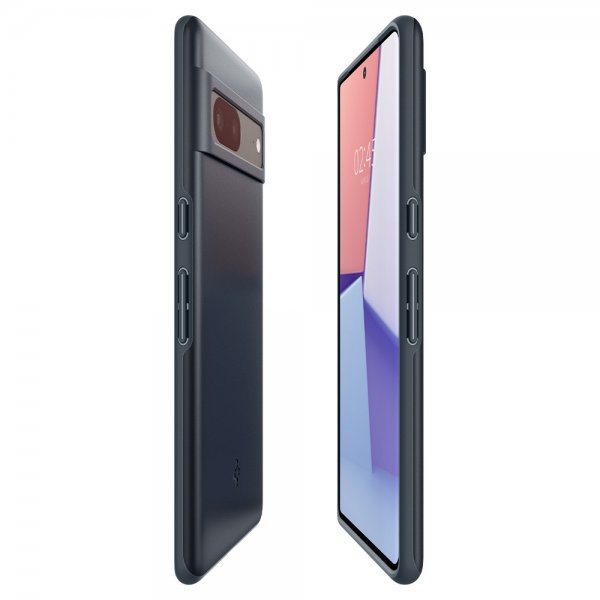 Spigen Google Pixel 7 Deksel Thin Fit Metal Slate