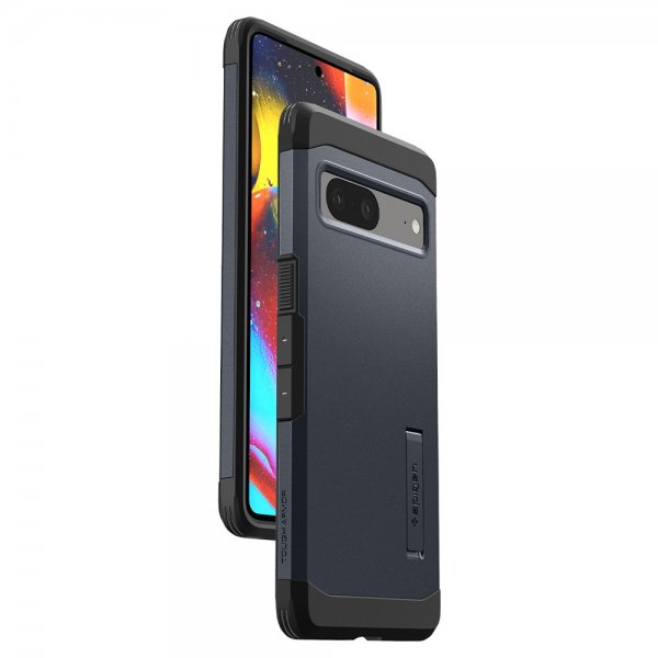 Spigen Google Pixel 7 Deksel Tough Armor Metal Slate