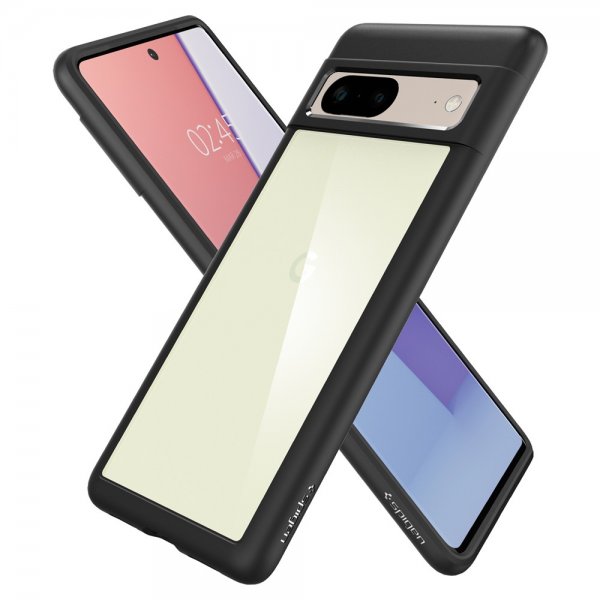 Spigen Google Pixel 7 Deksel Ultra Hybrid Matte Black