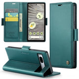 CaseMe Google Pixel 7a Etui 023 Series Grønn