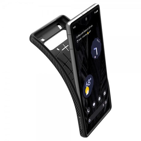 Spigen Google Pixel 7a Deksel Liquid Air Matte Black
