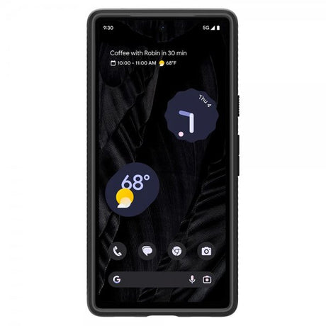 Spigen Google Pixel 7a Deksel Liquid Air Matte Black