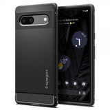 Spigen Google Pixel 7a Deksel Rugged Armor Matte Black