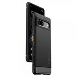 Spigen Google Pixel 7a Deksel Rugged Armor Matte Black