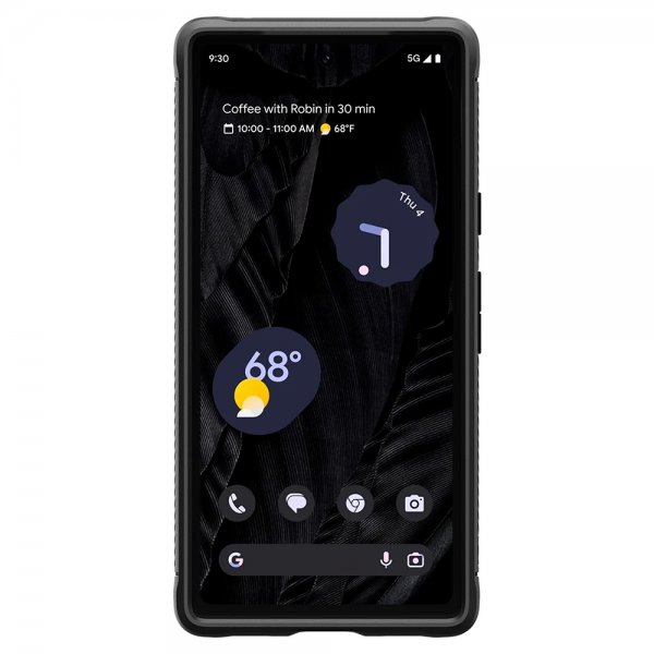 Spigen Google Pixel 7a Deksel Rugged Armor Matte Black
