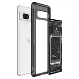 Spigen Google Pixel 7a Deksel Ultra Hybrid Zero One Svart