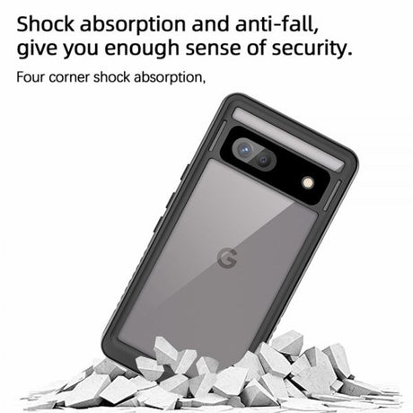 Redpepper Google Pixel 7a Deksel Vanntett IP68 Svart