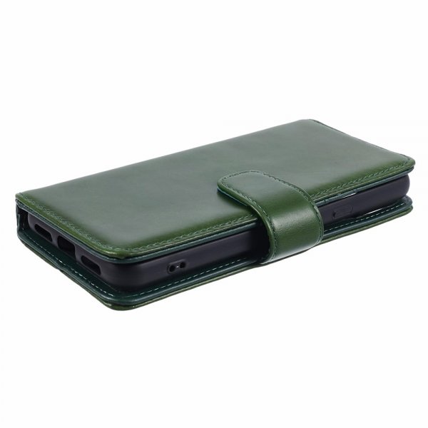 Nordic Covers Google Pixel 8 Etui Essential Leather Juniper Green