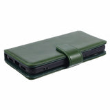 Nordic Covers Google Pixel 8 Etui Essential Leather Juniper Green