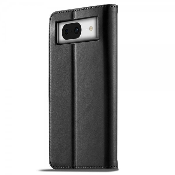 Lc.Imeeke Google Pixel 8 Etui med Kortlomme stativfunksjon Svart