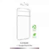 Puro Google Pixel 8 Pro Deksel Nude Transparent