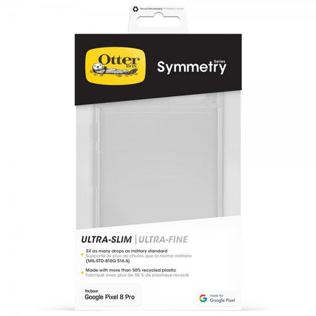 Otterbox Google Pixel 8 Pro Deksel Symmetry Clear Transparent