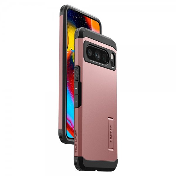 Spigen Google Pixel 8 Pro Deksel Tough Armor Rose Gold