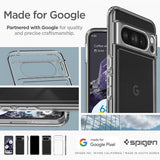 Spigen Google Pixel 8 Pro Deksel Ultra Hybrid Crystal Clear