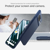 Spigen Google Pixel 8 Deksel Liquid Air Navy Blue