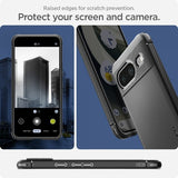 Spigen Google Pixel 8 Deksel Rugged Armor Matte Black