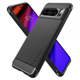 Spigen Google Pixel 8 Deksel Rugged Armor Matte Black