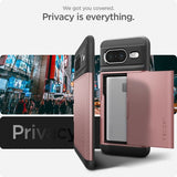 Spigen Google Pixel 8 Deksel Slim Armor CS Rose Gold