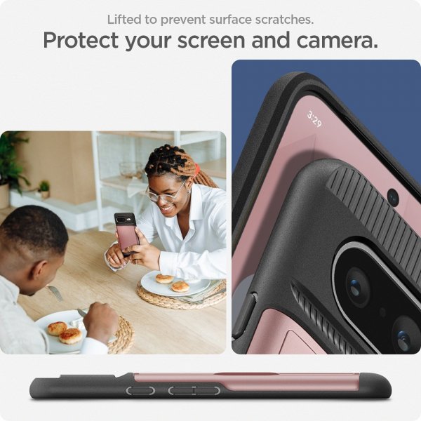 Spigen Google Pixel 8 Deksel Slim Armor CS Rose Gold