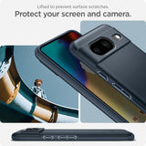 Spigen Google Pixel 8 Deksel Thin Fit Metal Slate