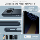 Spigen Google Pixel 8 Deksel Thin Fit Metal Slate
