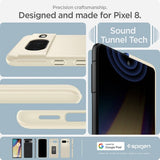 Spigen Google Pixel 8 Deksel Thin Fit Mute Beige