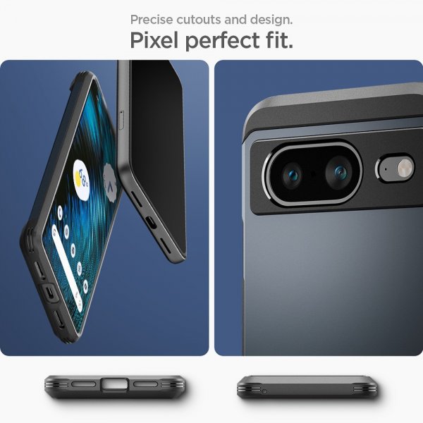 Spigen Google Pixel 8 Deksel Tough Armor Metal Slate