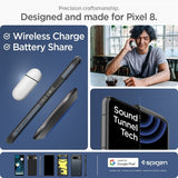 Spigen Google Pixel 8 Deksel Tough Armor Metal Slate