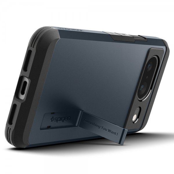 Spigen Google Pixel 8 Deksel Tough Armor Metal Slate