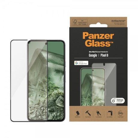 PanzerGlass Google Pixel 8 Skjermbeskytter Ultra-Wide Fit