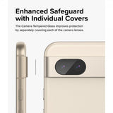 Ringke Google Pixel 8a Kamerabeskytter Camera Protector Glass 3-pack