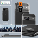 Spigen Google Pixel 8a Kamerabeskytter Glas.tR EZ Fit Optik 2-pakning Crystal Clear