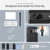 Spigen Google Pixel 8a Kamerabeskytter Glas.tR EZ Fit Optik 2-pakning Crystal Clear