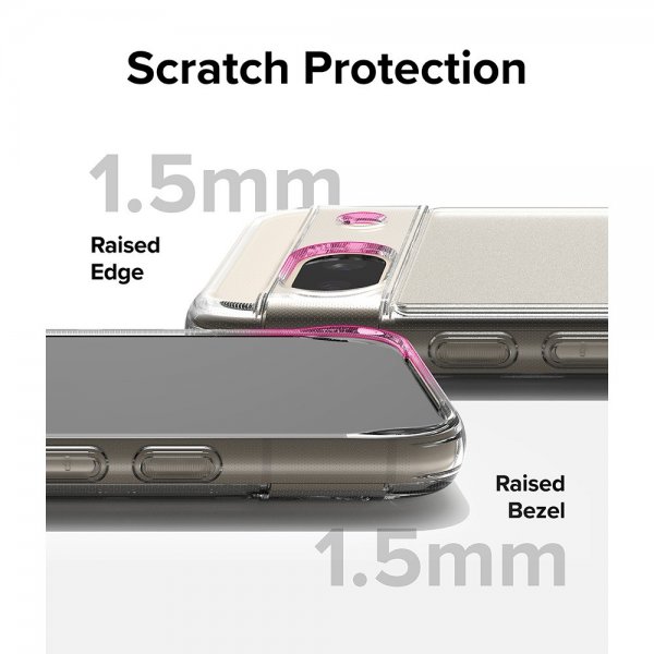 Ringke Google Pixel 8a Deksel Fusion Matte Clear