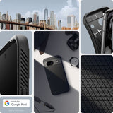Spigen Google Pixel 8a Deksel Liquid Air Matte Black