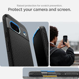 Spigen Google Pixel 8a Deksel Liquid Air Matte Black