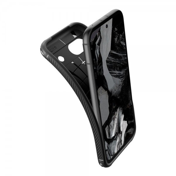 Spigen Google Pixel 8a Deksel Rugged Armor Matte Black