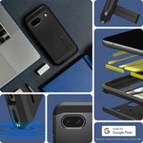 Spigen Google Pixel 8a Deksel Tough Armor Svart