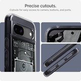 Spigen Google Pixel 8a Deksel Ultra Hybrid Zero One Svart