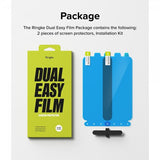 Ringke Google Pixel 8a Skjermbeskytter Dual Easy Film 2-pakning