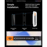 Spigen Google Pixel 9/9 Pro/Pixel 10/10 Pro Skjermbeskytter GLAS.tR EZ Fit Privacy 2-pakning