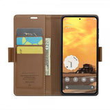 CaseMe Google Pixel 9/Pixel 9 Pro Etui 023 Series Brun