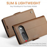 CaseMe Google Pixel 9/Pixel 9 Pro Etui 023 Series Brun