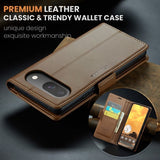 CaseMe Google Pixel 9/Pixel 9 Pro Etui 023 Series Brun
