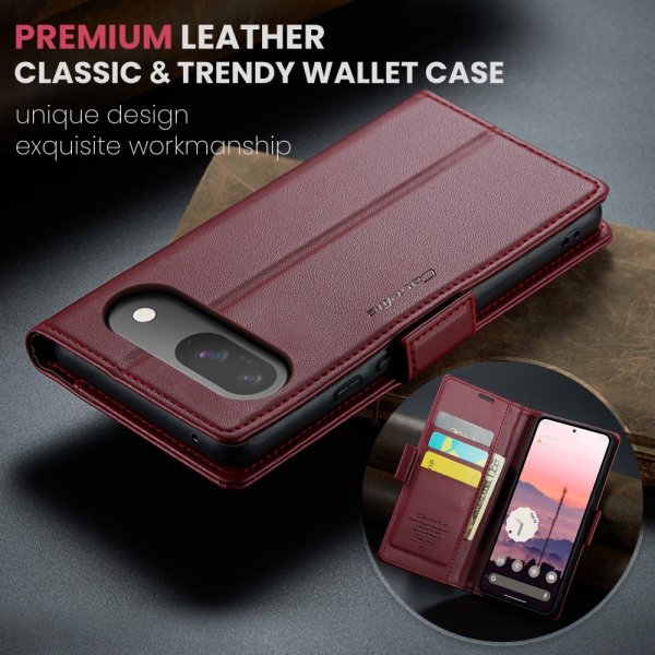CaseMe Google Pixel 9/Pixel 9 Pro Etui 023 Series Rød