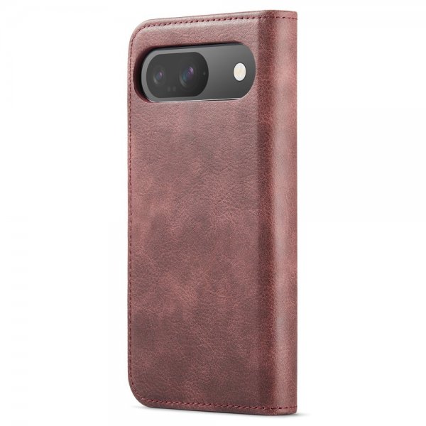 Dg.Ming Google Pixel 9/Pixel 9 Pro Etui Avtagbart Deksel Rød