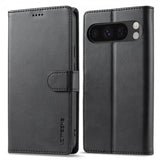 Lc.Imeeke Google Pixel 9/Pixel 9 Pro/Pixel 10/Pixel 10 Pro Etui med Kortlomme Svart