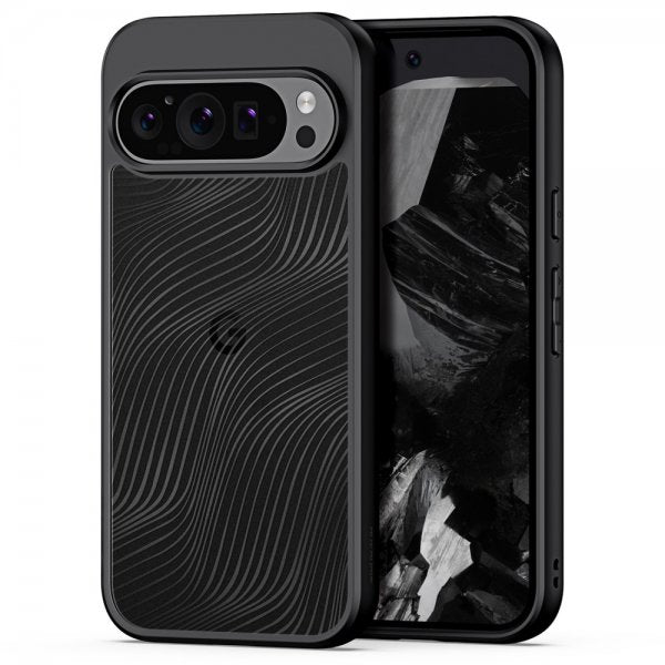 Dux Ducis Google Pixel 9/Pixel 9 Pro Deksel Aimo Series Svart